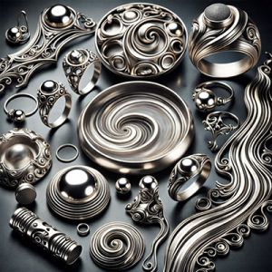 Electroformed Silver Jewelry